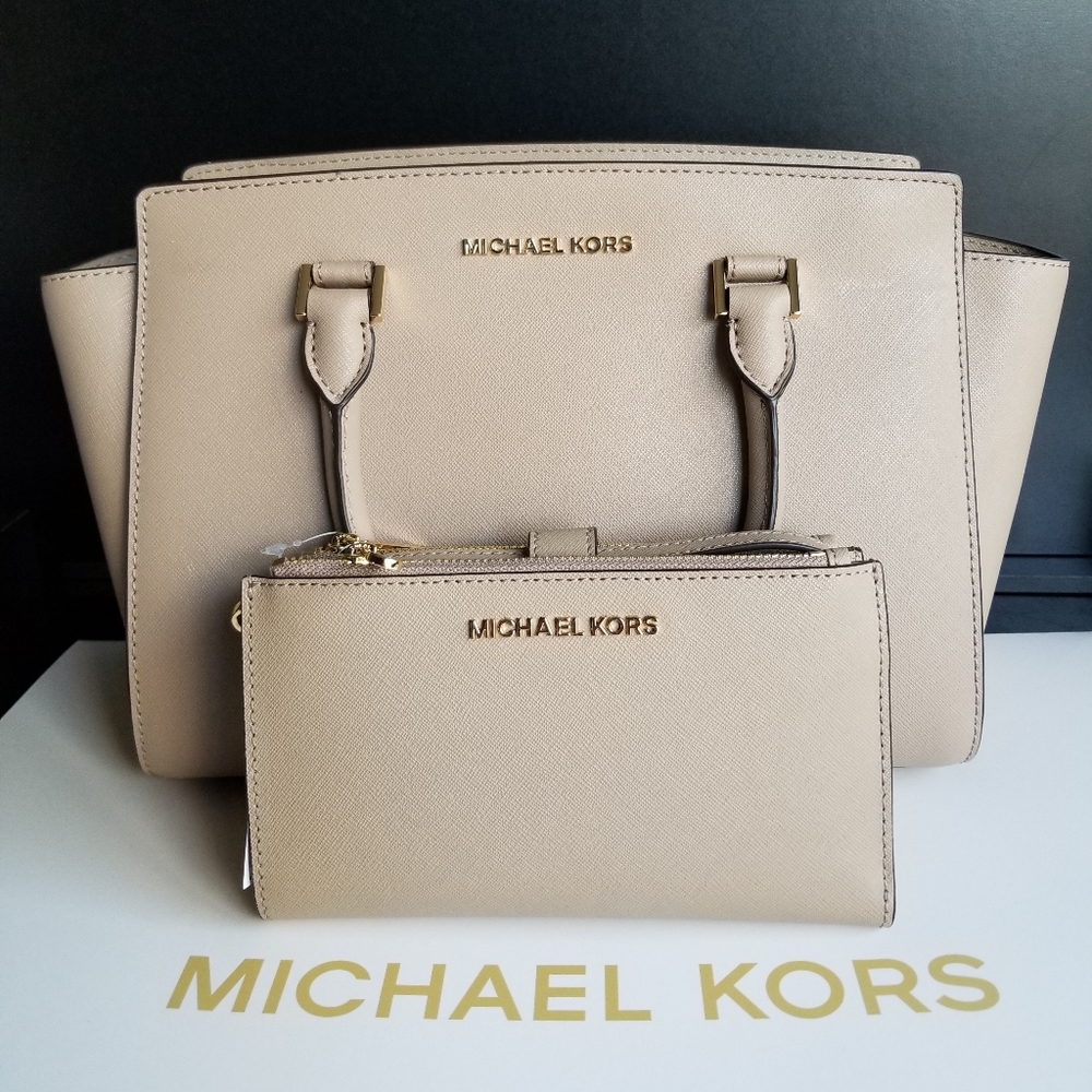New Michael Kors Selma Bag and Wallet